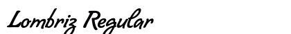 Lombriz Regular preview