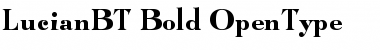 Lucian Bold Font