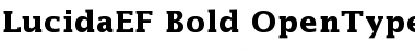 LucidaEF Bold Font