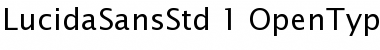 Download Lucida Sans Std Font