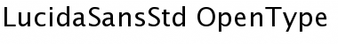 Lucida Sans Std Font