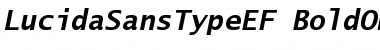 LucidaSansTypeEF Font