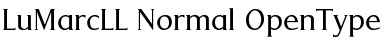 LuMarcLL Normal Font
