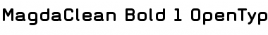 MagdaClean Bold Font