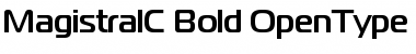 MagistralC Regular Font