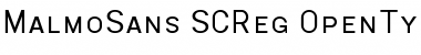 Download MalmoSans-SCReg Font