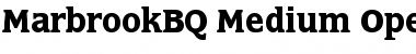 Marbrook BQ Regular Font