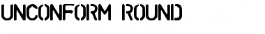 UNCONFORM ROUND Font