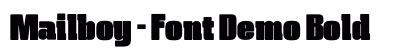 Mailboy - Font Demo Bold preview