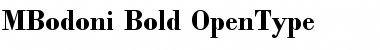 Bodoni Bold Font