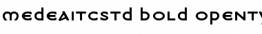 Medea ITC Std Bold Font