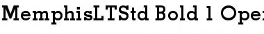 Download Memphis LT Std Font