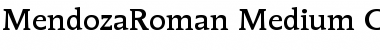 Download ITC Mendoza Roman Font