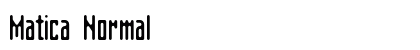 Matica Normal Preview