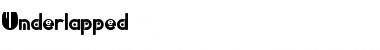 Download Underlapped Font Download Underlapped Font