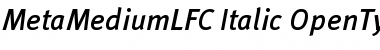 MetaMediumLFC Font