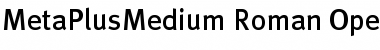 MetaPlusMedium- Font