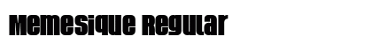 Memesique Regular preview
