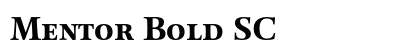 Mentor Bold SC Preview