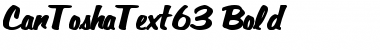 CanToshaText63 Bold Font