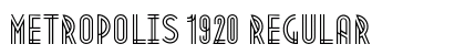 Metropolis 1920 Regular preview
