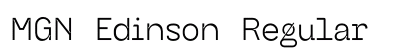 MGN Edinson Regular Preview