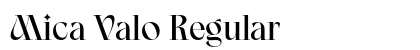 Mica Valo Regular preview