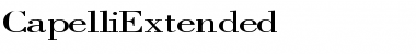 CapelliExtended Regular Font