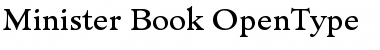 Minister Book Font