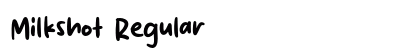 Milkshot Regular preview
