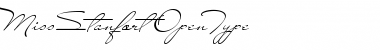 Miss Stanfort Regular Font Miss Stanfort Regular Font