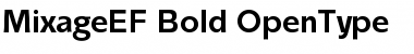MixageEF Bold Font