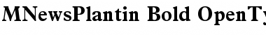 Download News Plantin Font