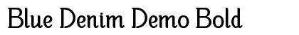 Blue Denim Demo Bold preview