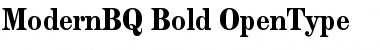Modern BQ Regular Font