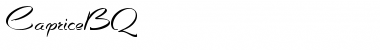 Download CapriceBQ Font Download CapriceBQ Font