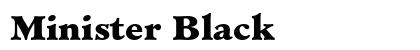 Minister Black preview