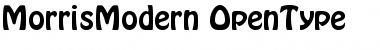 MorrisModern Regular Font