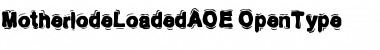 MotherlodeLoadedAOE Regular Font