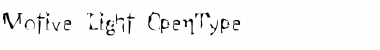 Motive Light Font
