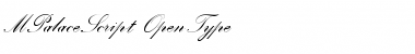 Palace Script Font