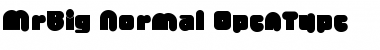 MrBig Normal Font