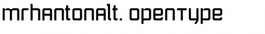 mrh Anton Alt. Regular Font