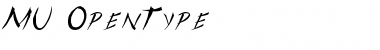 MU Regular Font