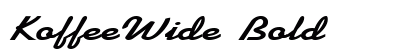 KoffeeWide Bold preview