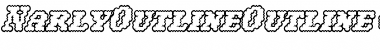 Download NarlyOutline Font