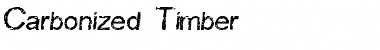 Download Carbonized Timber Font