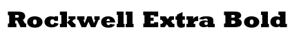 Rockwell Extra Bold Preview