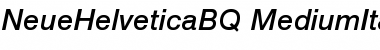 Neue Helvetica BQ Regular Font