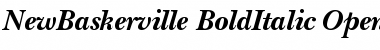 ITC New Baskerville Bold Italic Font